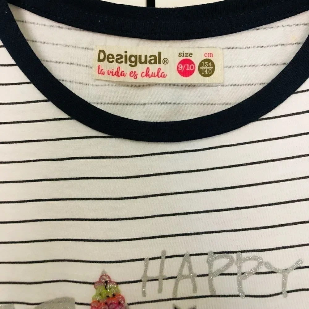 ‎Desigual Tunez Star Flip Sequins Dress (Girls)